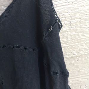 Tobi Tops - Tobi boho black cropped tank top Tobi Tops - Tobi boho black cropped tank top